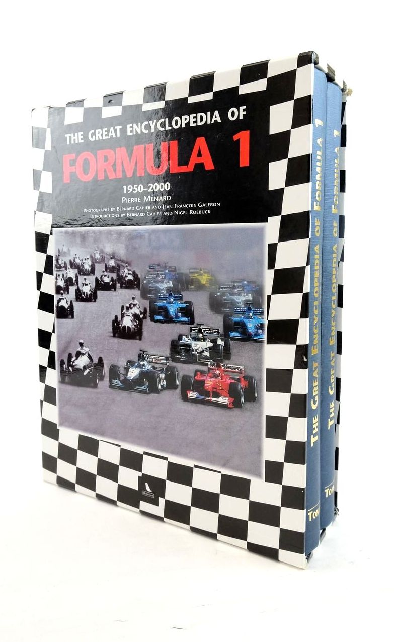 Photo of THE GREAT ENCYCLOPEDIA OF FORMULA 1 1950-2000 (2 VOLUMES) written by Menard, Pierre published by Robinson Publishing (STOCK CODE: 1821790)  for sale by Stella & Rose's Books