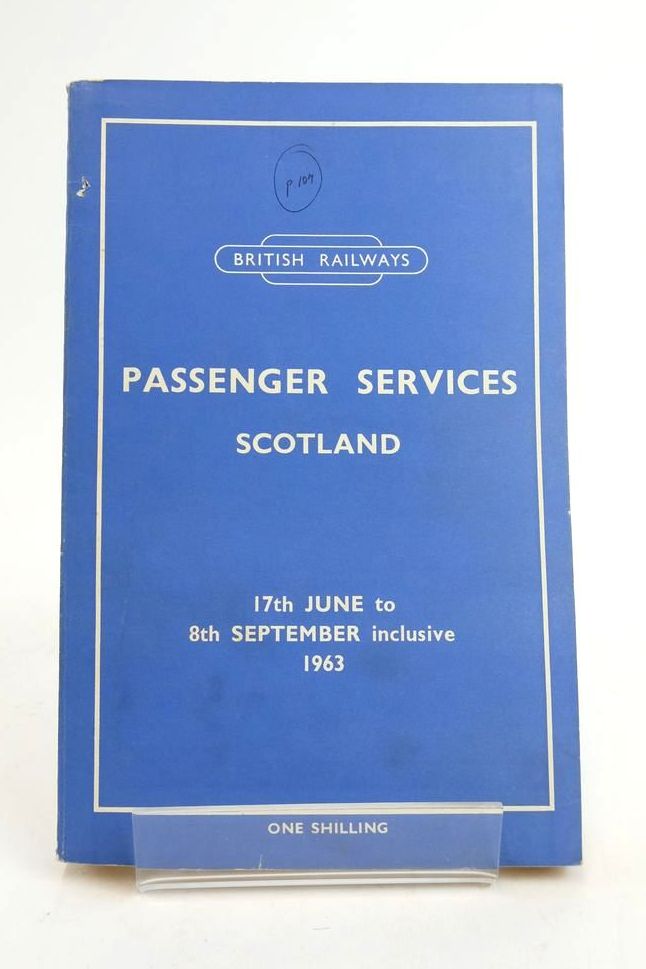 Photo of BRITISH RAILWAYS PASSENGER SERVICE SCOTLAND 17TH JUNE TO 8TH SEPTEMBER INCLUSIVE 1963- Stock Number: 1822236