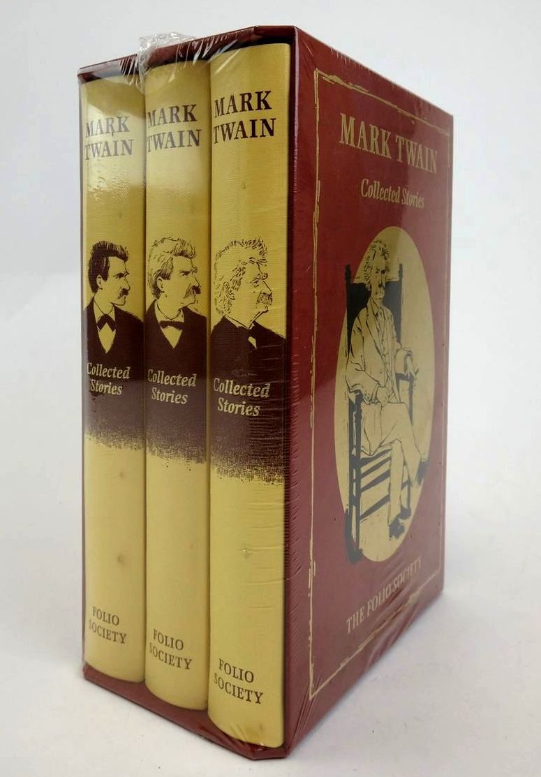 Photo of COLLECTED STORIES (3 VOLUMES) written by Twain, Mark McCrum, Robert illustrated by Fereday, Roger published by Folio Society (STOCK CODE: 1822765)  for sale by Stella & Rose's Books