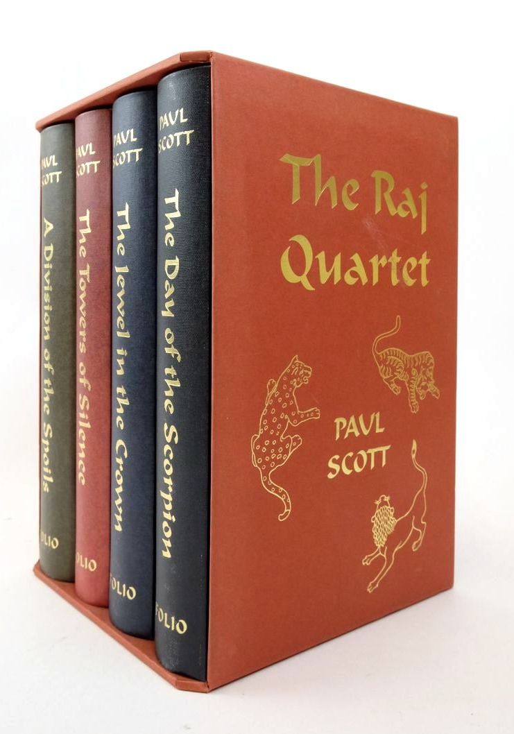 Photo of THE RAJ QUARTET (4 VOLUMES) written by Scott, Paul illustrated by Campbell-Notman, Finn published by Folio Society (STOCK CODE: 1823463)  for sale by Stella & Rose's Books