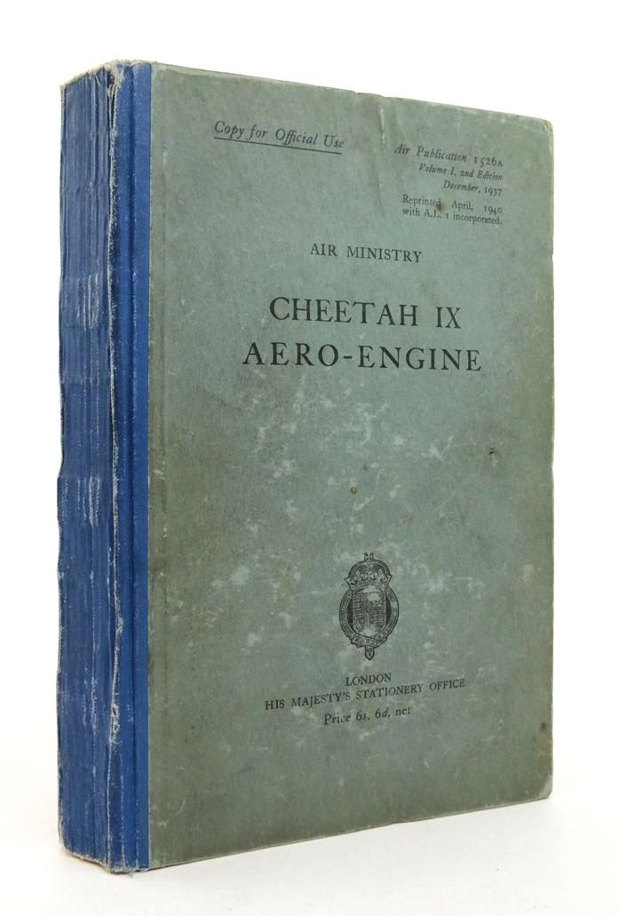 Photo of CHEETAH IX AERO-ENGINE published by His Majesty's Stationery Office (STOCK CODE: 1823549)  for sale by Stella & Rose's Books
