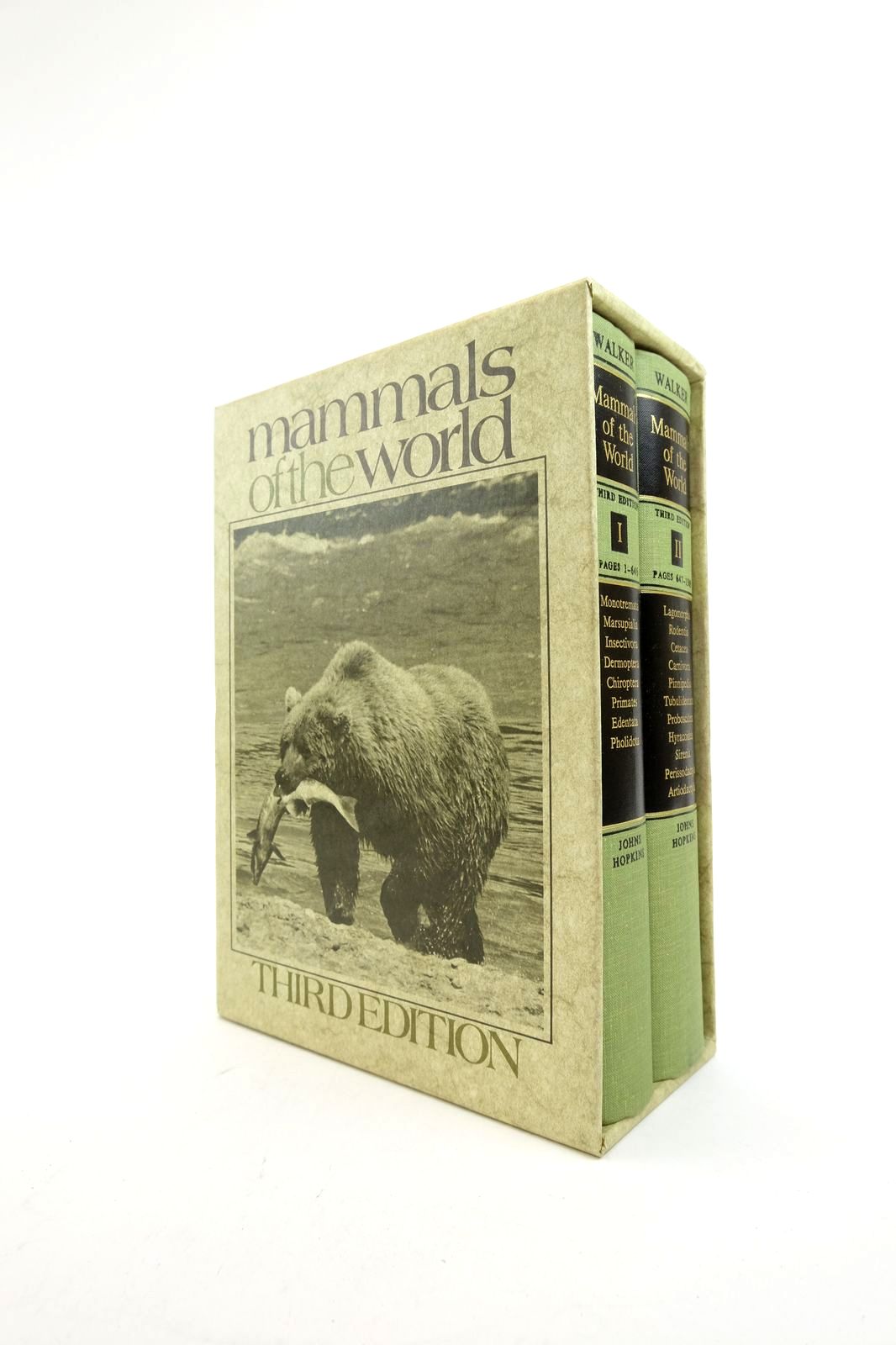 Photo of MAMMALS OF THE WORLD (2 VOLUMES) written by Walker, Ernest P. Paradiso, John L. et al, published by The John Hopkins University Press (STOCK CODE: 1823710)  for sale by Stella & Rose's Books
