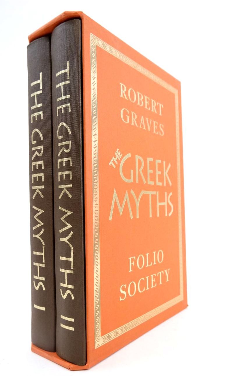 Photo of THE GREEK MYTHS (2 VOLUMES) written by Graves, Robert
McLeish, Kenneth illustrated by Baker, Grahame published by Folio Society (STOCK CODE: 1824150)  for sale by Stella & Rose's Books