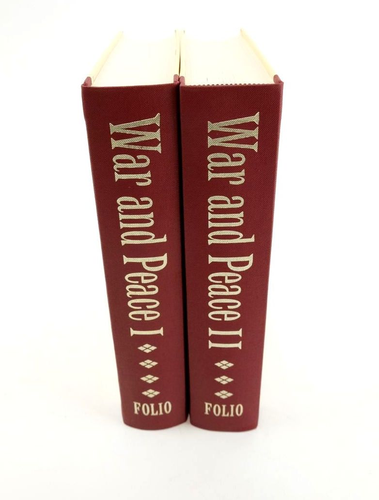 Photo of WAR AND PEACE (2 VOLUMES) written by Tolstoy, Leo illustrated by Topolski, Feliks published by Folio Society (STOCK CODE: 1824191)  for sale by Stella & Rose's Books