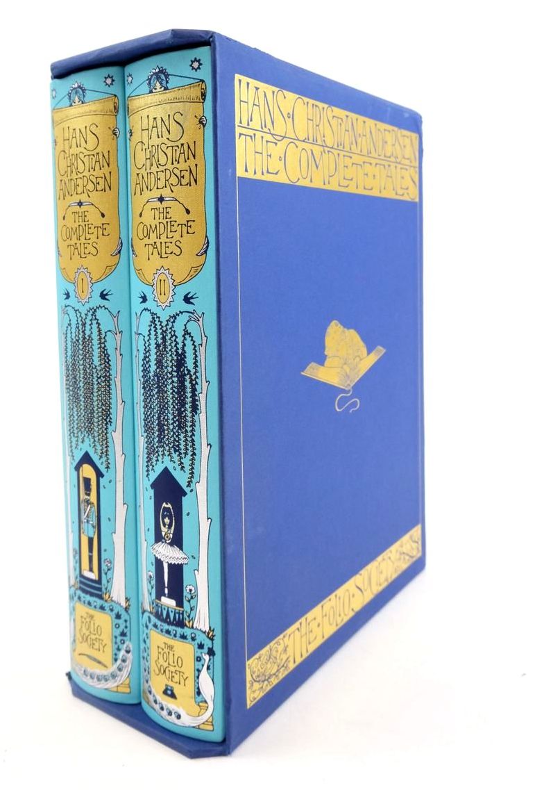 Photo of THE COMPLETE TALES OF HANS CHRISTIAN ANDERSEN (2 VOLUMES) written by Andersen, Hans Christian illustrated by Nielsen, Kay Rackham, Arthur Dulac, Edmund Attwell, Mabel Lucie Riddell, Chris Foreman, Michael et al.,  published by Folio Society (STOCK CODE: 1824211)  for sale by Stella & Rose's Books