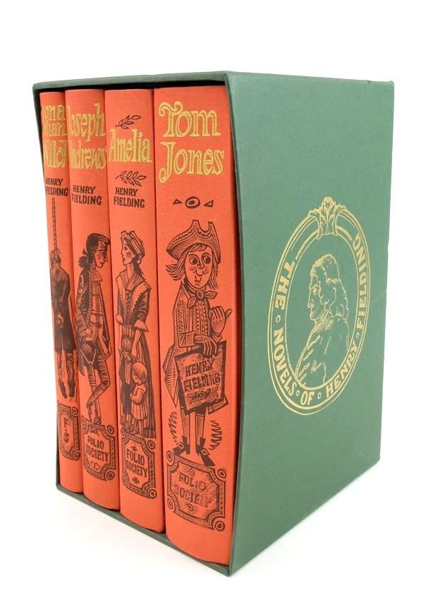 Photo of THE NOVELS OF HENRY FIELDING (4 VOLUMES) written by Fielding, Henry illustrated by Brett, Simon Harris, Derrick Martin, Frank published by Folio Society (STOCK CODE: 1824216)  for sale by Stella & Rose's Books