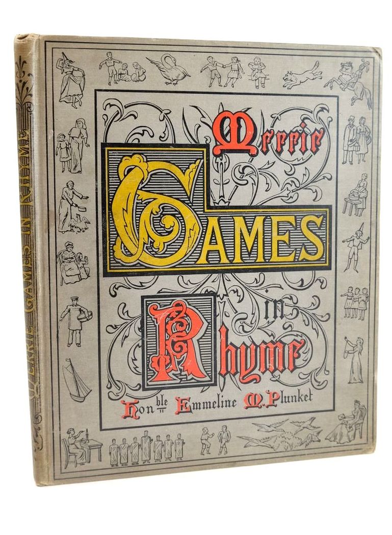 Photo of MERRIE GAMES IN RHYME written by Plunket, Emmeline M. illustrated by Plunket, Emmeline M. published by Wells Gardner, Darton &amp; Co. (STOCK CODE: 1824223)  for sale by Stella & Rose's Books