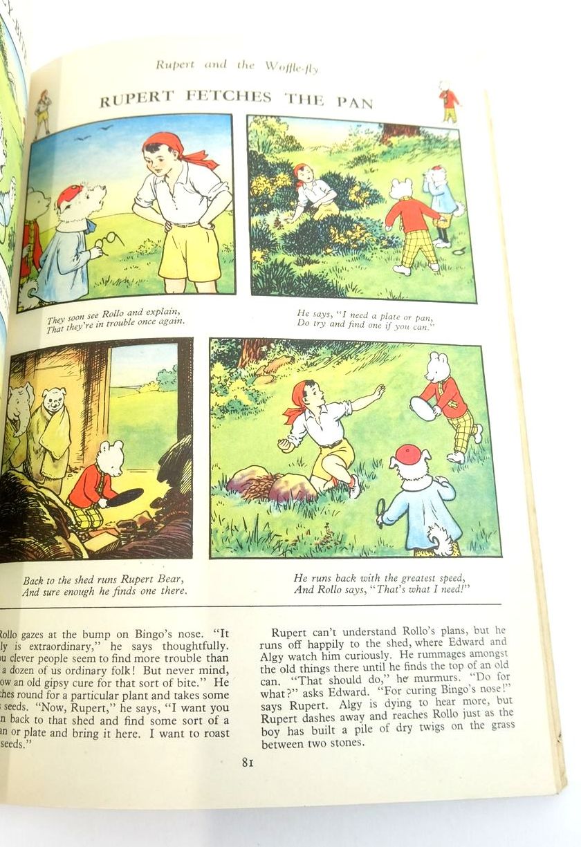 Photo of RUPERT ANNUAL 1947 - MORE ADVENTURES OF RUPERT written by Bestall, Alfred illustrated by Bestall, Alfred published by Daily Express (STOCK CODE: 1824224)  for sale by Stella & Rose's Books