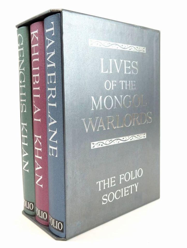 Photo of LIVES OF THE MONGOL WARLORDS (3 VOLUMES) written by De Hartog, Leo Rossabi, Morris Manz, Beatrice Forbes published by Folio Society (STOCK CODE: 1824241)  for sale by Stella & Rose's Books