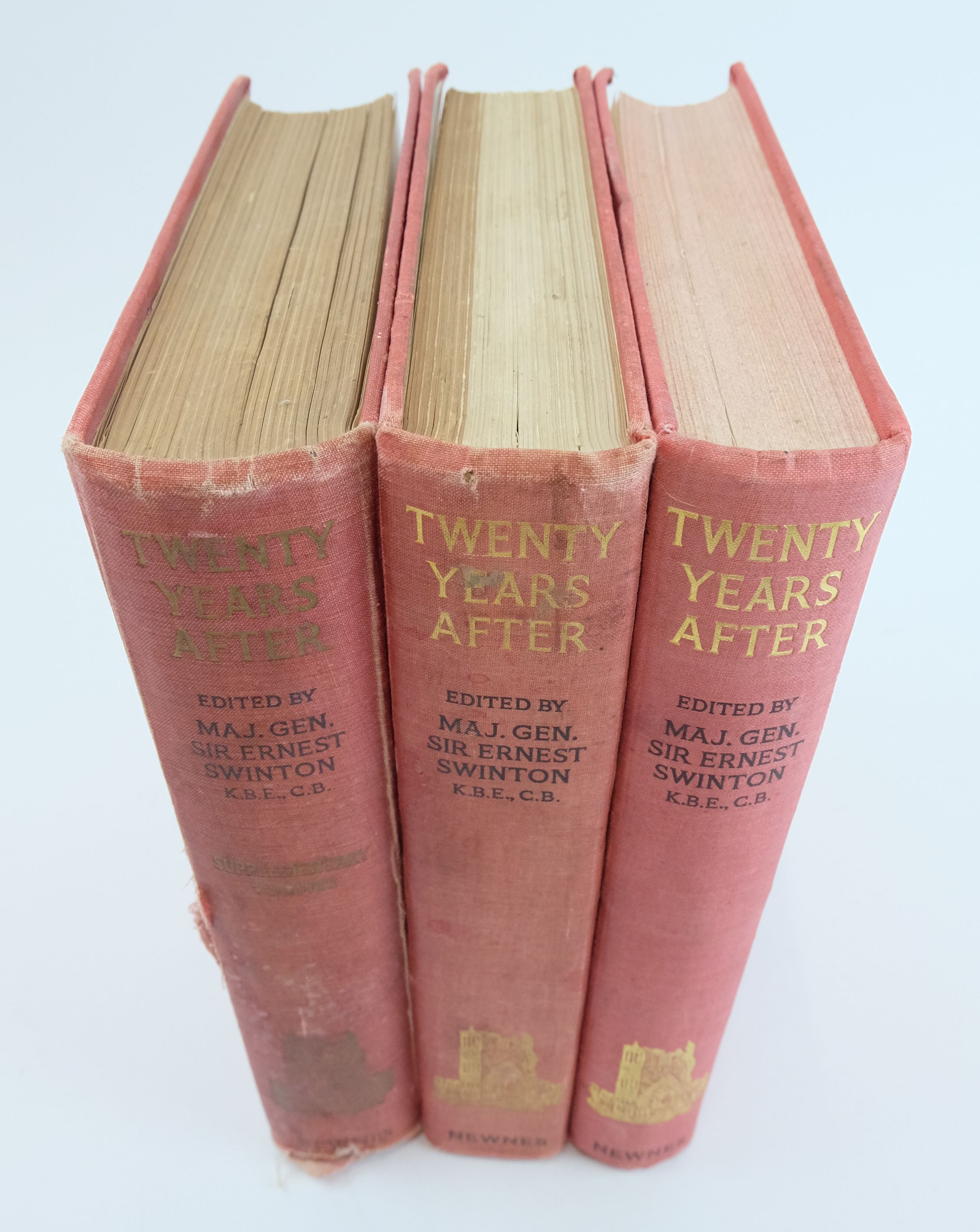 Photo of TWENTY YEARS AFTER (3 VOLUMES) written by Swinton, Ernest published by George Newnes Limited (STOCK CODE: 1824293)  for sale by Stella & Rose's Books