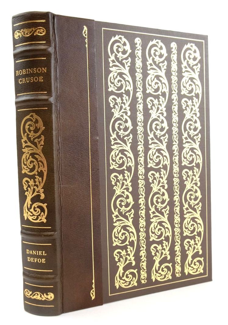 Photo of THE ADVENTURES OF ROBINSON CRUSOE written by Defoe, Daniel illustrated by Falke, Pierre published by Franklin Library (STOCK CODE: 1824325)  for sale by Stella & Rose's Books