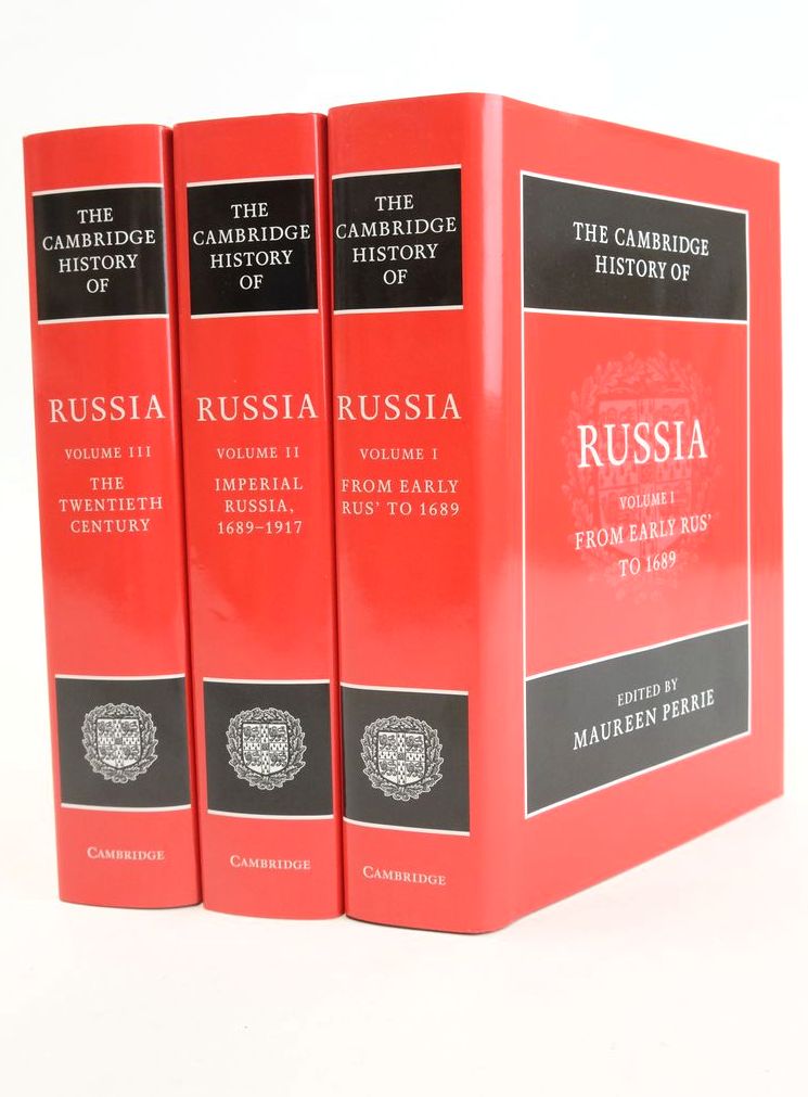 Photo of THE CAMBRIDGE HISTORY OF RUSSIA (3 VOLUMES) written by Perrie, Maureen Lieven, Dominic Suny, Ronald Grigor published by Cambridge University Press (STOCK CODE: 1824326)  for sale by Stella & Rose's Books