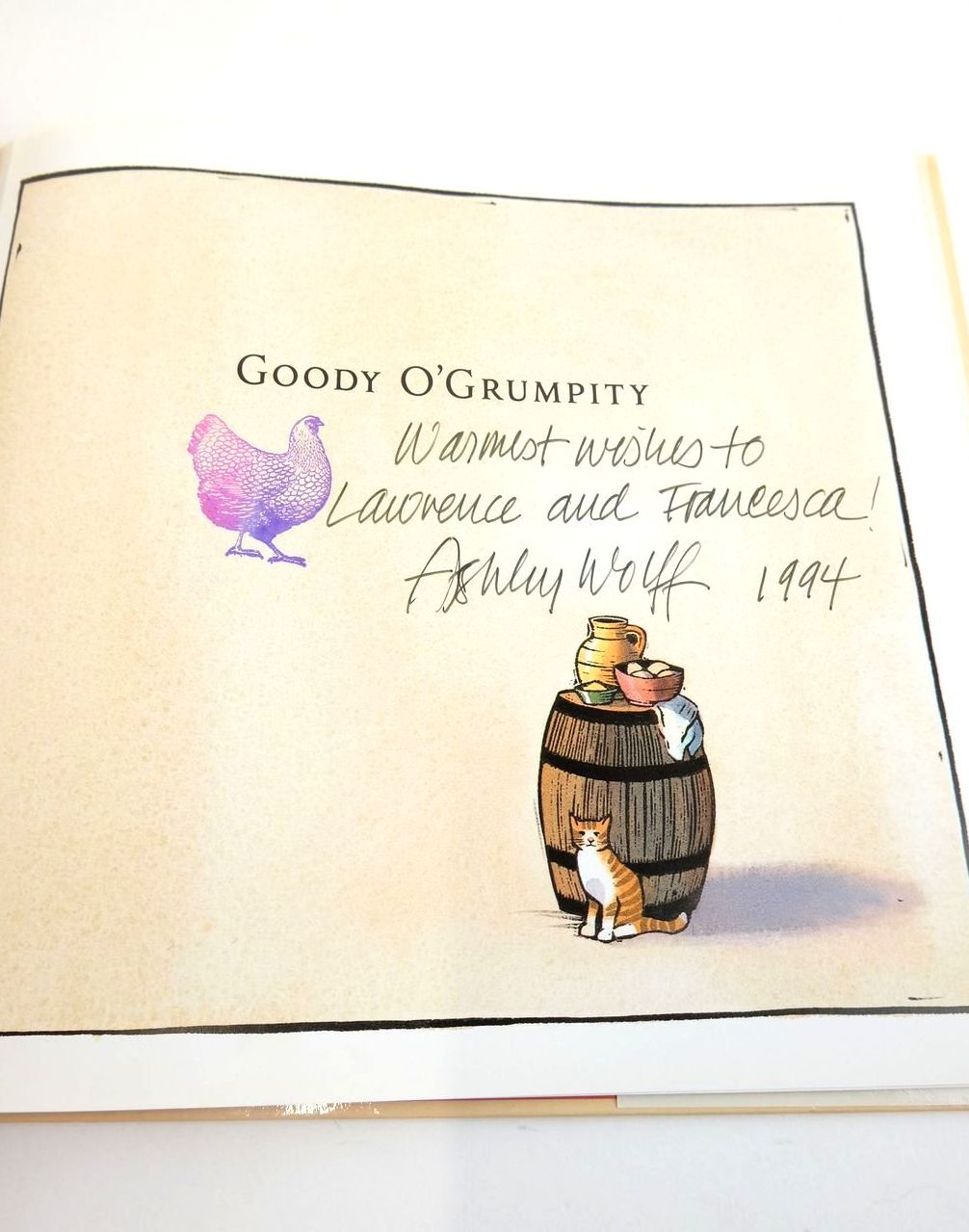 Photo of GOODY O'GRUMPITY written by Brink, Carol Ryrie illustrated by Wolff, Ashley published by North-South Books (STOCK CODE: 1824384)  for sale by Stella & Rose's Books
