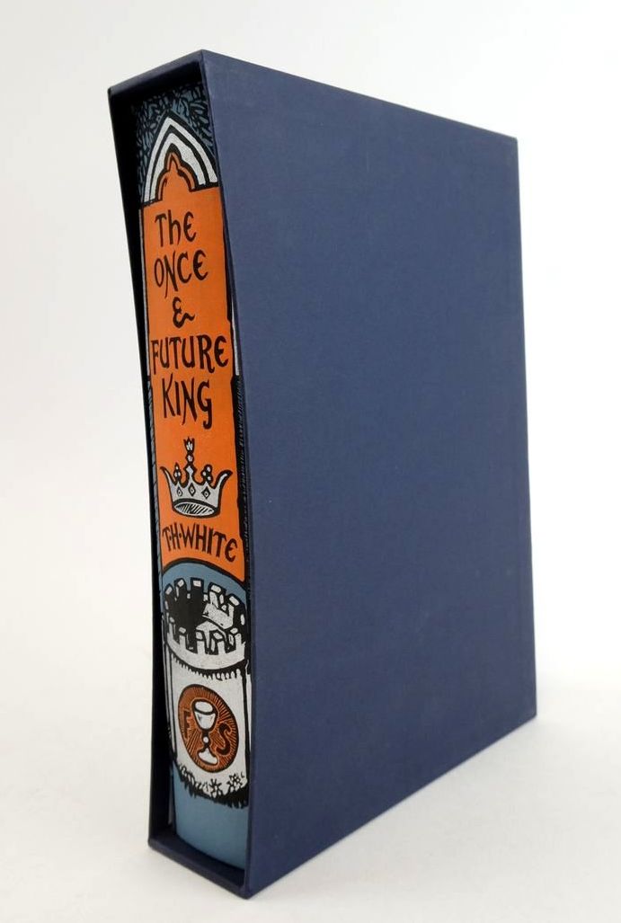 Photo of THE ONCE AND FUTURE KING written by White, T.H.
Crossley-Holland, Kevin illustrated by Lawrence, John published by Folio Society (STOCK CODE: 1824553)  for sale by Stella & Rose's Books