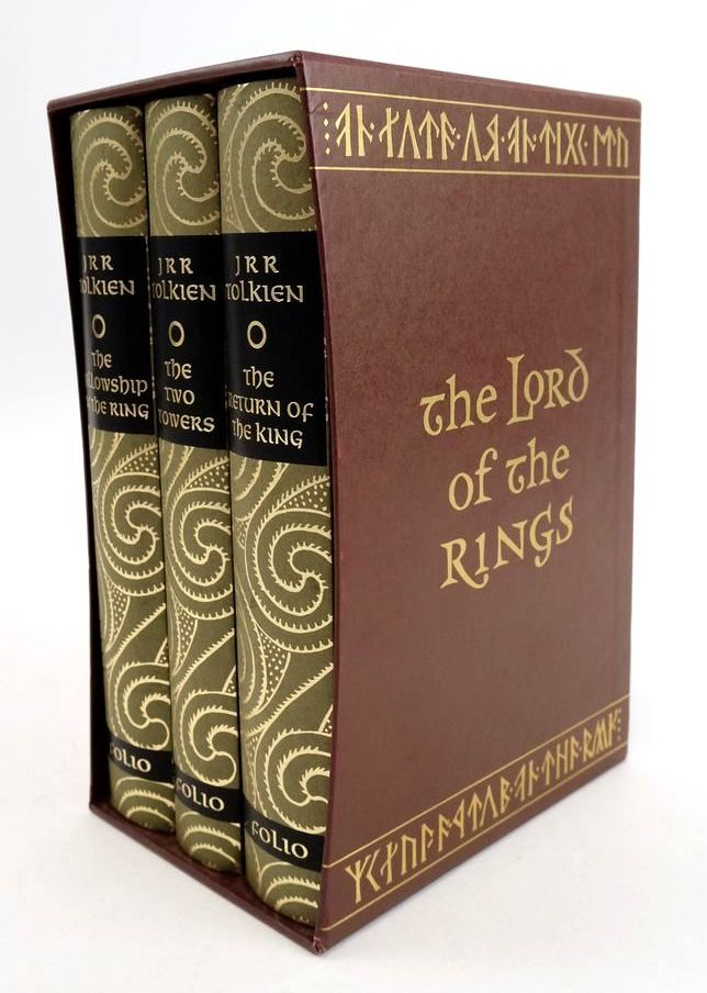 Photo of THE LORD OF THE RINGS (3 VOLUMES) written by Tolkien, J.R.R. illustrated by Grathmer, Ingahild Fraser, Eric published by Folio Society (STOCK CODE: 1825258)  for sale by Stella & Rose's Books