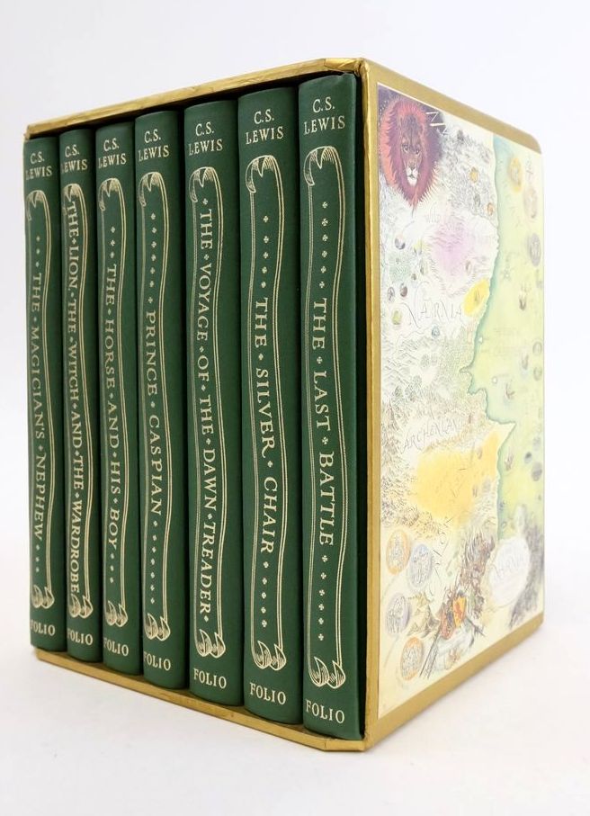 Photo of THE CHRONICLES OF NARNIA (7 VOLUMES) written by Lewis, C.S. illustrated by Baynes, Pauline published by Folio Society (STOCK CODE: 1825316)  for sale by Stella & Rose's Books