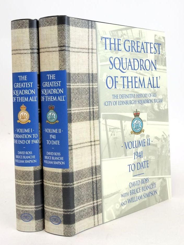Photo of THE GREATEST SQUADRON OF THEM ALL (2 VOLUMES) written by Ross, David Blanche, Bruce Simpson, Bill published by Grub Street (STOCK CODE: 1825886)  for sale by Stella & Rose's Books