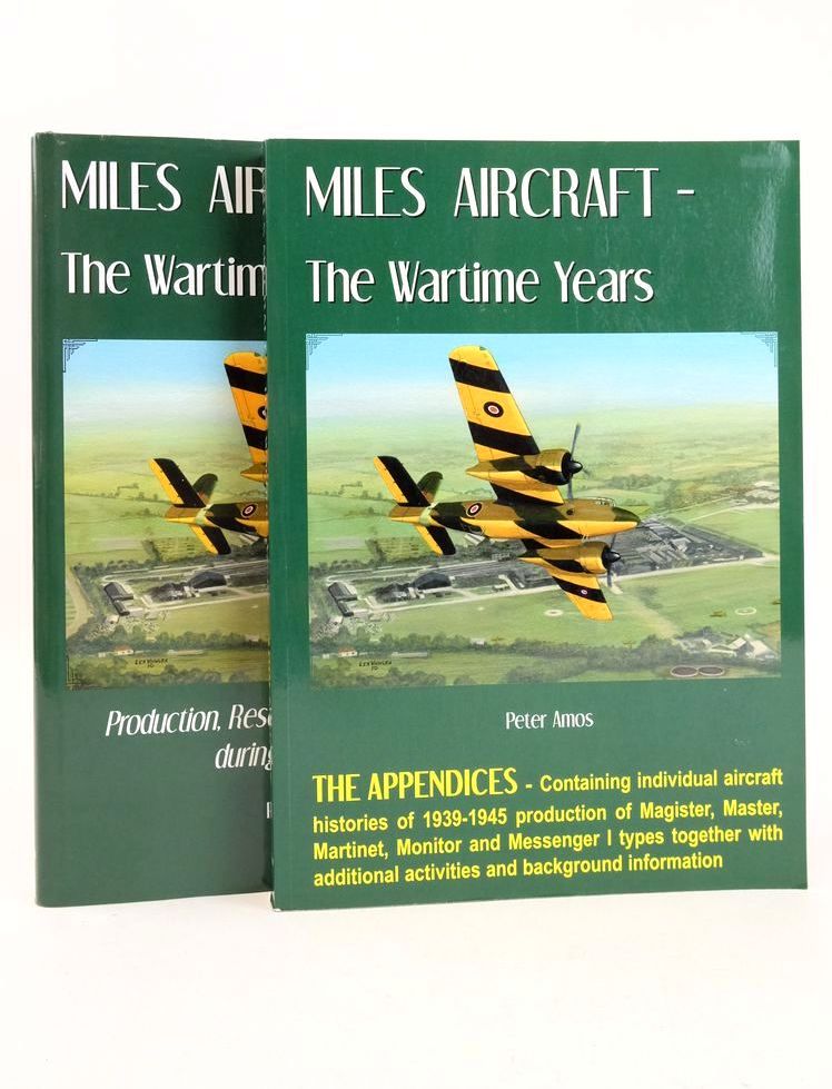 Photo of MILES AIRCRAFT: THE WARTIME YEARS 1939-1945 (2 VOLUMES) written by Amos, Peter published by Air-Britain (Historians) Ltd. (STOCK CODE: 1825900)  for sale by Stella & Rose's Books