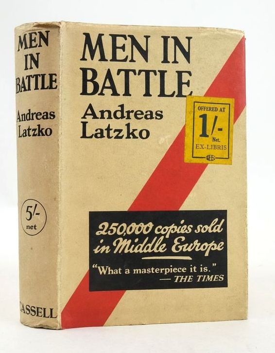 Photo of MEN IN BATTLE written by Latzko, Andreas published by Cassell &amp; Company Ltd (STOCK CODE: 1825989)  for sale by Stella & Rose's Books