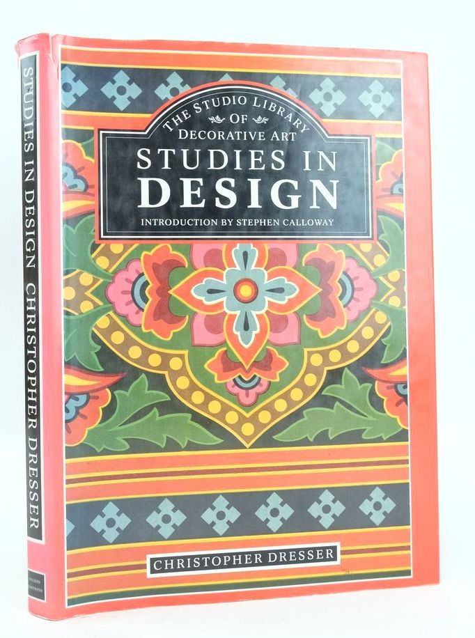 Photo of STUDIES IN DESIGN written by Dresser, Christopher published by Studio Editions (STOCK CODE: 1826259)  for sale by Stella & Rose's Books