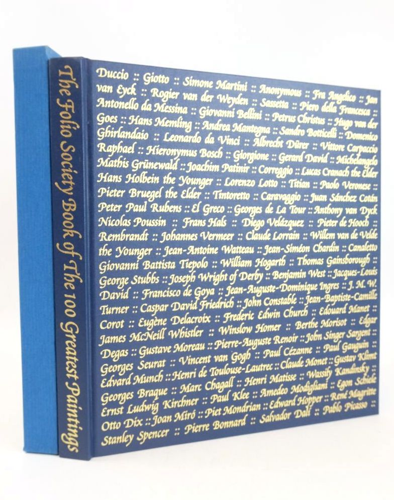 Photo of THE FOLIO SOCIETY BOOK OF THE 100 GREATEST PAINTINGS- Stock Number: 1826424