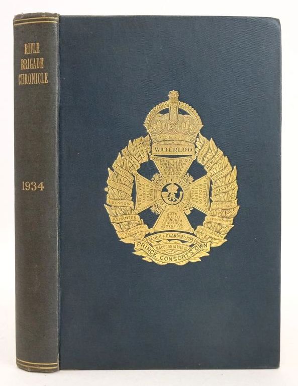 Photo of THE RIFLE BRIGADE CHRONICLE FOR 1934 written by Parkyn, H.G. published by The Rifle Brigade Club And Association (STOCK CODE: 1826614)  for sale by Stella & Rose's Books