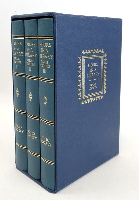 Photo of HOURS IN A LIBRARY (3 VOLUMES)- Stock Number: 1827049