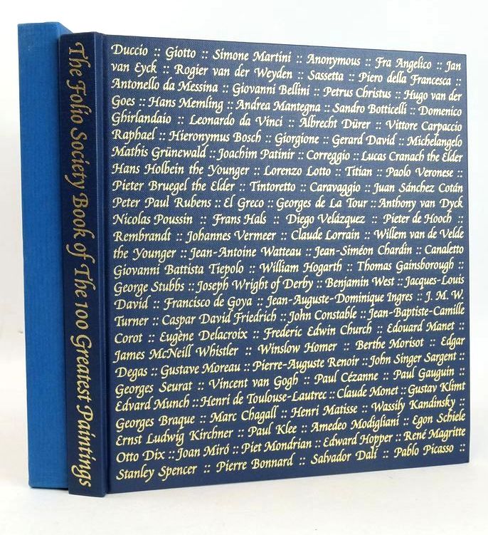 Photo of THE FOLIO SOCIETY BOOK OF THE 100 GREATEST PAINTINGS written by Bailey, Martin published by Folio Society (STOCK CODE: 1827056)  for sale by Stella & Rose's Books