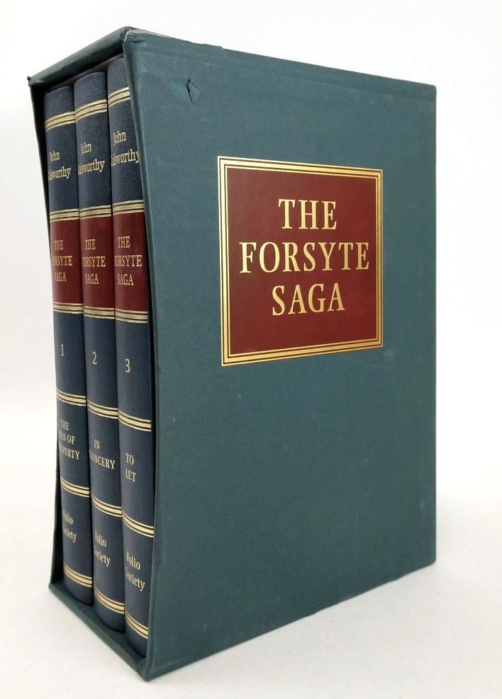 Photo of THE FORSYTE SAGA (3 VOLUMES) written by Galsworthy, John illustrated by Gross, Anthony published by Folio Society (STOCK CODE: 1827061)  for sale by Stella & Rose's Books