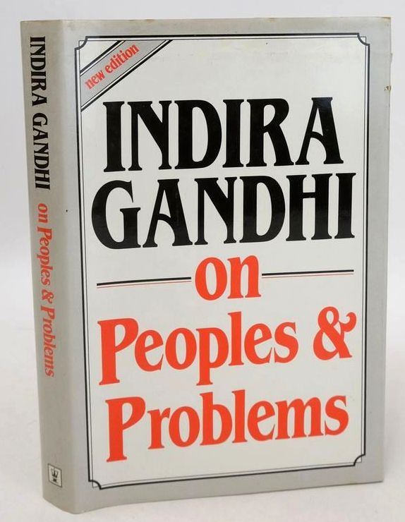 Photo of INDIRA GANDHI ON PEOPLES AND PROBLEMS written by Gandhi, Indira published by Hodder &amp; Stoughton (STOCK CODE: 1827105)  for sale by Stella & Rose's Books