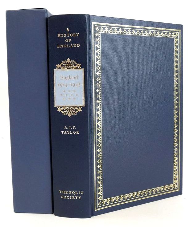 Photo of ENGLAND 1914-1945 (A HISTORY OF ENGLAND) written by Taylor, A.J.P. Wrigley, Chris published by Folio Society (STOCK CODE: 1827306)  for sale by Stella & Rose's Books