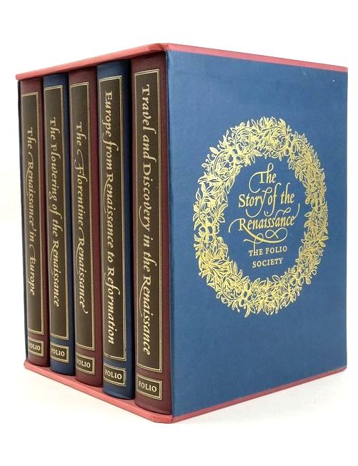 Photo of THE STORY OF THE RENAISSANCE (5 VOLUMES) written by Penrose, Boies Elton, G.R. Hale, J.R. Cronin, Vincent published by Folio Society (STOCK CODE: 1827329)  for sale by Stella & Rose's Books