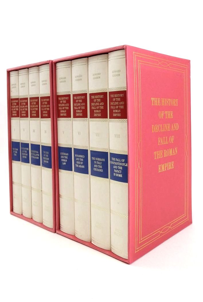 Photo of THE HISTORY OF THE DECLINE AND FALL OF THE ROMAN EMPIRE (8 VOLUMES) written by Gibbon, Edward Radice, Betty published by Folio Society (STOCK CODE: 1827330)  for sale by Stella & Rose's Books