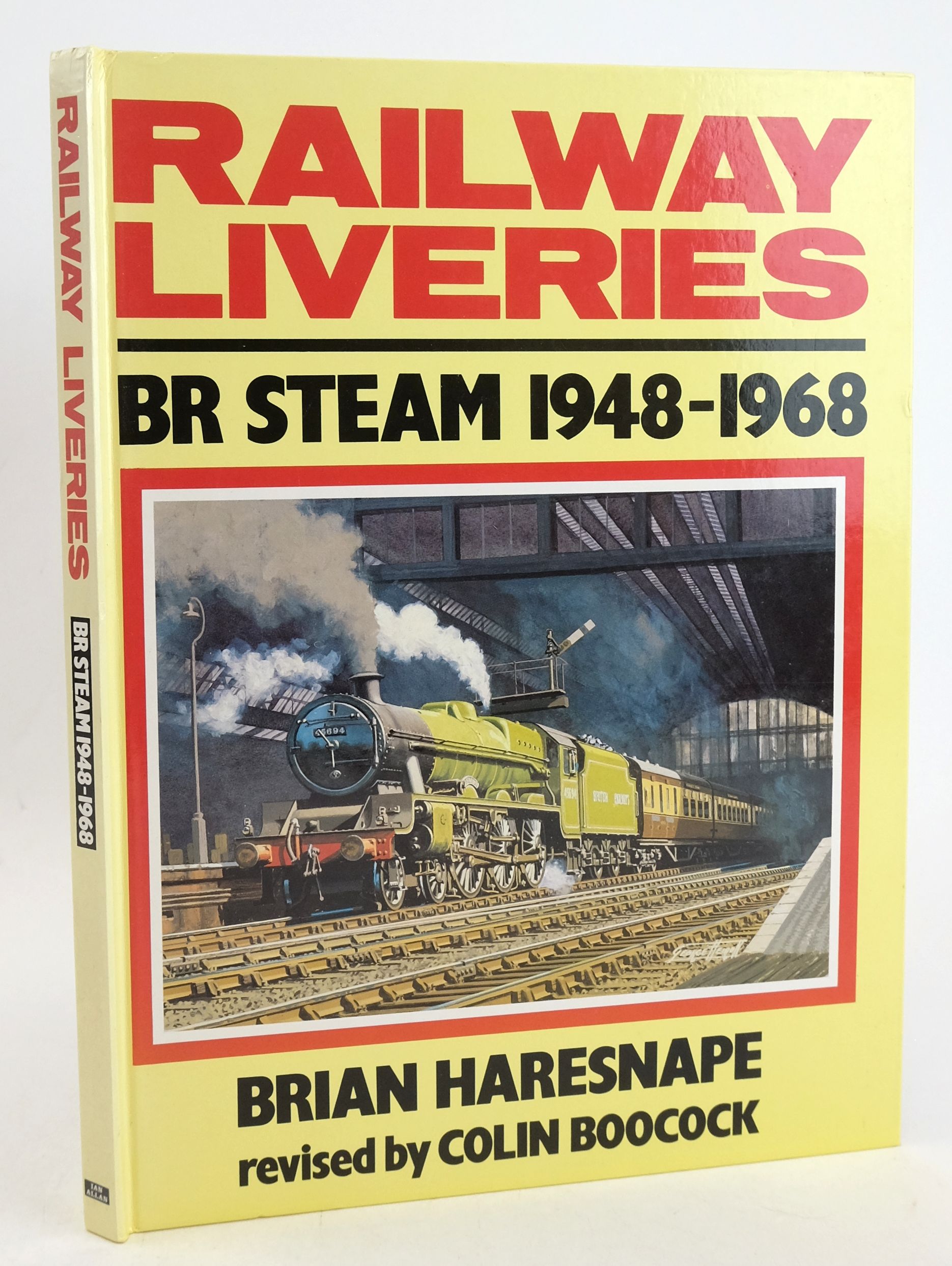 Photo of RAILWAY LIVERIES BR STEAM 1948-1968 written by Haresnape, Brian Boocock, Colin P. published by Ian Allan Ltd. (STOCK CODE: 1827380)  for sale by Stella & Rose's Books