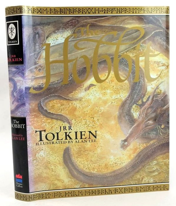 Photo of THE HOBBIT written by Tolkien, J.R.R. illustrated by Lee, Alan published by Harper Collins (STOCK CODE: 1827495)  for sale by Stella & Rose's Books