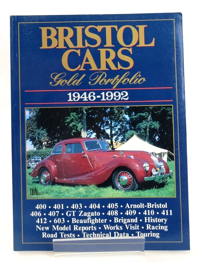 Photo of BRISTOL CARS GOLD PORTFOLIO 1946-1992 written by Clarke, R.M. published by Brooklands Books (STOCK CODE: 1827499)  for sale by Stella & Rose's Books
