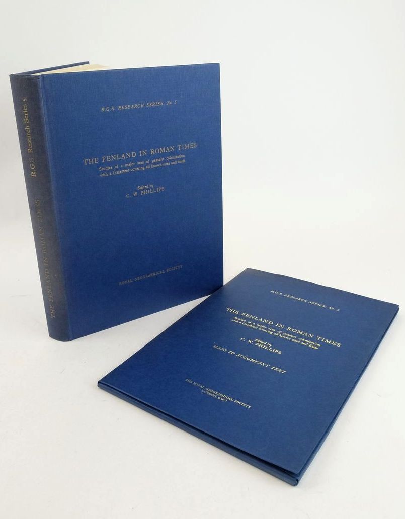 Photo of THE FENLAND IN ROMAN TIMES (R.G.S. RESEARCH SERIES No. 5) 2 VOLUMES written by Phillips, C.W. published by Royal Geographical Society (STOCK CODE: 1827597)  for sale by Stella & Rose's Books