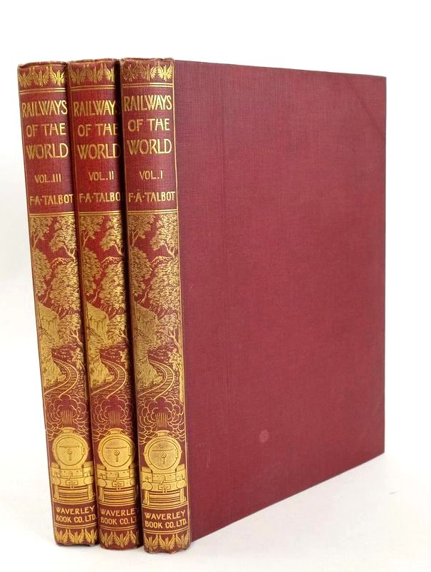 Photo of RAILWAYS OF THE WORLD (3 VOLUMES) written by Talbot, Frederick A. published by The Waverley Book Company Ltd. (STOCK CODE: 1827658)  for sale by Stella & Rose's Books