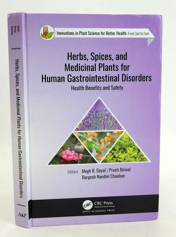 Photo of HERBS, SPICES, AND MEDICINAL PLANTS FOR HUMAN GASTROINTESTINAL DISORDERS: HEALTH BENEFITS AND SAFETY written by Goyal, Megh R. Birwal, Preeti Chauhan, Durgesh Nandini published by Apple Academic Press Inc. (STOCK CODE: 1827786)  for sale by Stella & Rose's Books