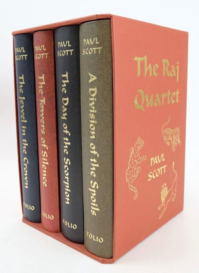 Photo of THE RAJ QUARTET (4 VOLUMES) written by Scott, Paul illustrated by Campbell-Notman, Finn published by Folio Society (STOCK CODE: 1827870)  for sale by Stella & Rose's Books