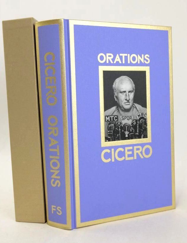 Photo of CICERO ORATIONS written by Cicero,  Berry, D.H. illustrated by Phillips, Tom published by Folio Society (STOCK CODE: 1827930)  for sale by Stella & Rose's Books