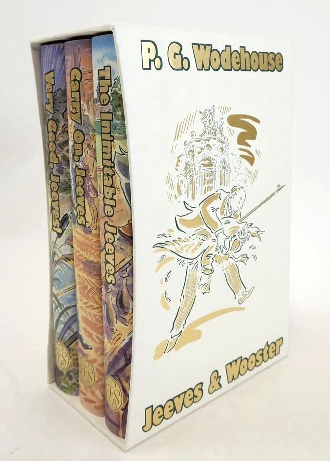 Photo of JEEVES &AMP; WOOSTER (3 VOLUMES) written by Wodehouse, P.G. illustrated by Cox, Paul published by Folio Society (STOCK CODE: 1827936)  for sale by Stella & Rose's Books