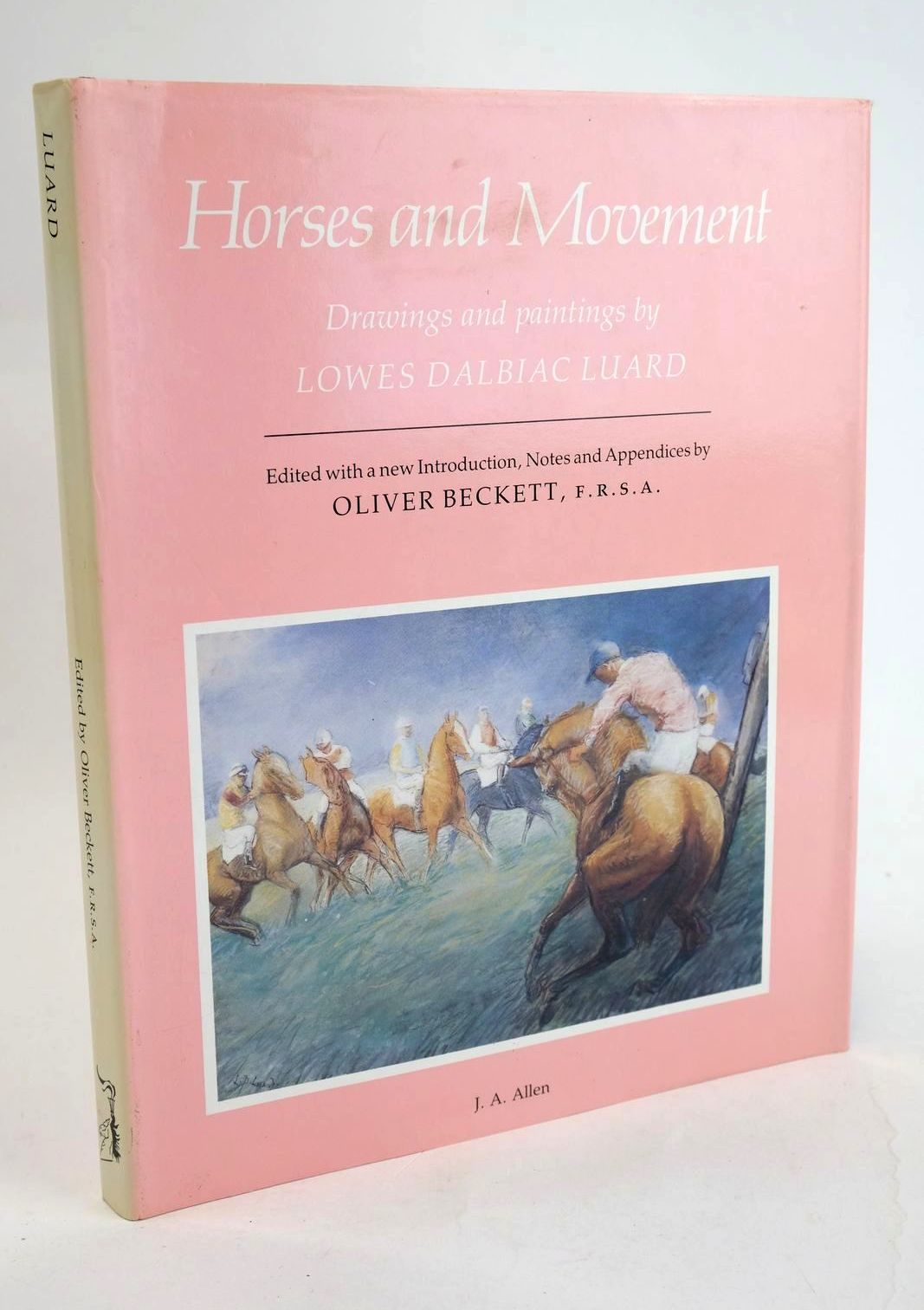 Photo of HORSES AND MOVEMENT DRAWINGS AND PAINTINGS BY LOWES DALBIAC LUARD- Stock Number: 1829412