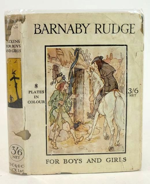 Photo of BARNABY RUDGE (DICKENS FOR BOYS AND GIRLS) written by Dickens, Charles Jackson, Alice F. illustrated by Blaikie, F.M.B. published by T.C. &amp; E.C. Jack (STOCK CODE: 1830104)  for sale by Stella & Rose's Books