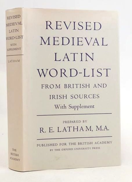 Revised Medieval Latin Word-List From British and Irish Sources