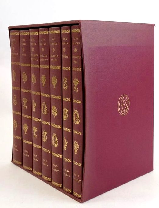 Photo of THE WORKS OF JANE AUSTEN (7 VOLUMES) written by Austen, Jane Church, Richard illustrated by Hassall, Joan published by Folio Society (STOCK CODE: 1830390)  for sale by Stella & Rose's Books