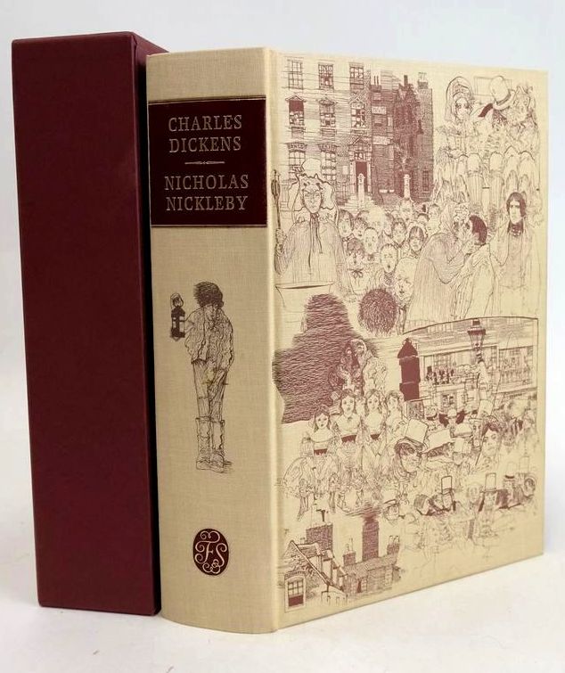 Photo of THE LIFE AND ADVENTURES OF NICHOLAS NICKLEBY written by Dickens, Charles Hibbert, Christopher illustrated by Keeping, Charles published by Folio Society (STOCK CODE: 1830651)  for sale by Stella & Rose's Books