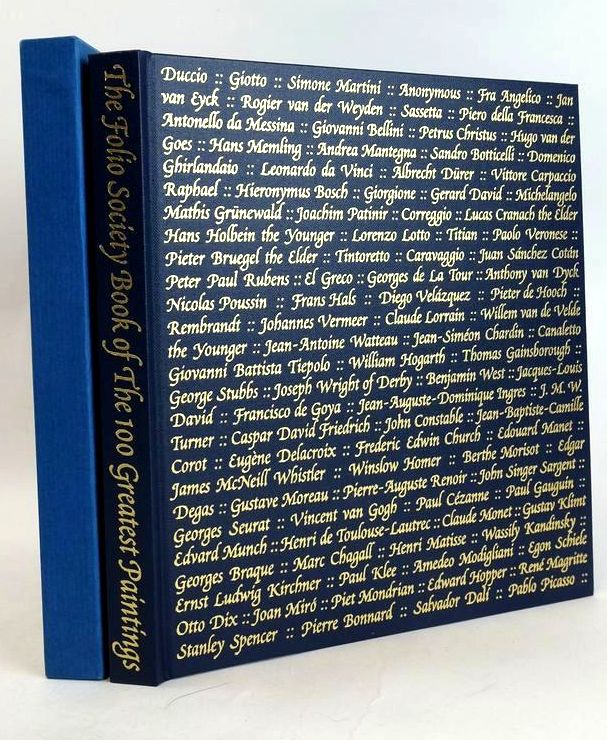 Photo of THE FOLIO SOCIETY BOOK OF THE 100 GREATEST PAINTINGS- Stock Number: 1830733