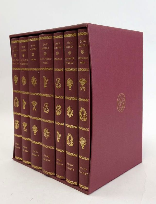 Photo of THE WORKS OF JANE AUSTEN (7 VOLUMES) written by Austen, Jane Church, Richard illustrated by Hassall, Joan published by Folio Society (STOCK CODE: 1830757)  for sale by Stella & Rose's Books