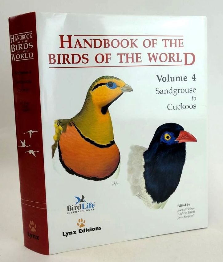 Photo of HANDBOOK OF THE BIRDS OF THE WORLD VOLUME 4: SANDGROUSE TO CUCKOOS written by Del Hoyo, Josep Elliott, Andrew Sargatal, Jordi et al,  illustrated by Allen, Richard Burn, Hilary Cox, John et al.,  published by Lynx Edicions (STOCK CODE: 1830894)  for sale by Stella & Rose's Books